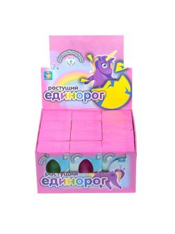 ДЕФЕКТ УПАКОВКИ Игрушка Домашний инкубатор, растущее яйцо с Единорогом, в
ассорт.