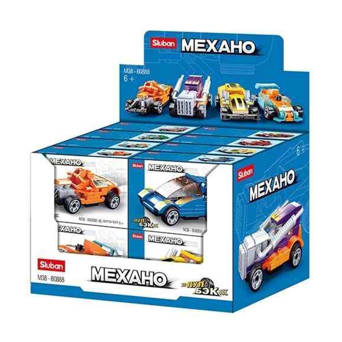 Конструктор серии Механо с инерц. механизмом в ассорт.,