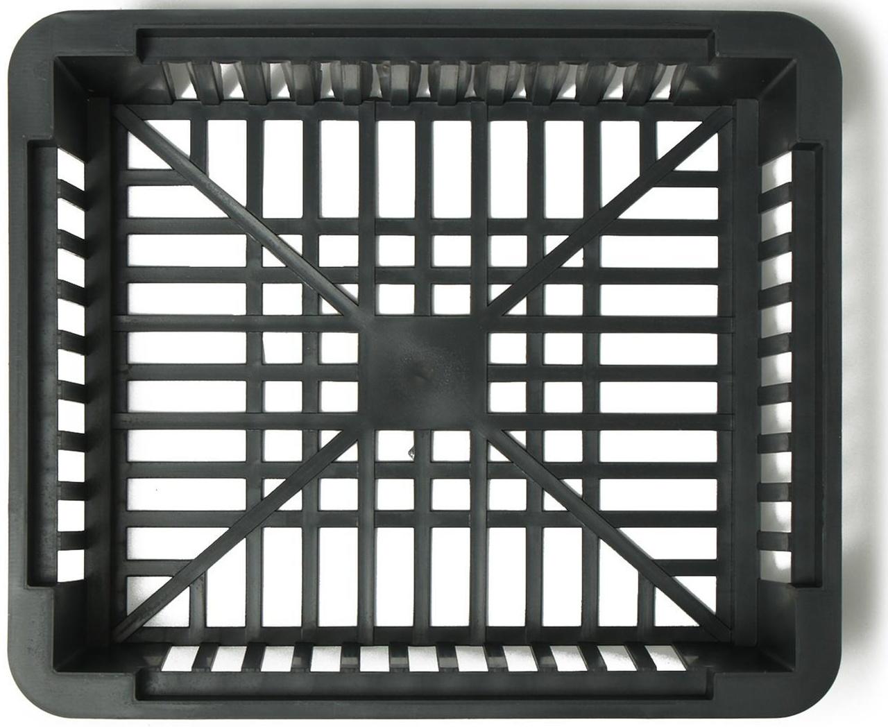 Корзина для луковичных, квадратная, 24.5 × 20.5 × 7 см