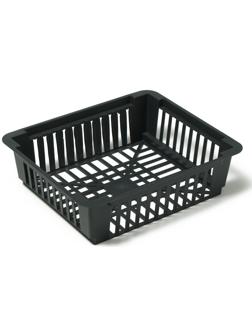 Корзина для луковичных, квадратная, 24.5 × 20.5 × 7 см