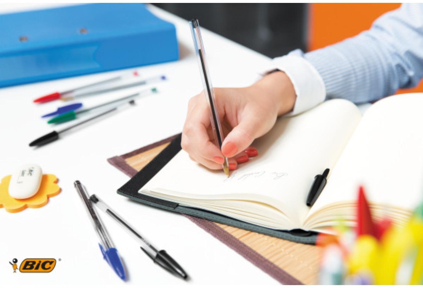 Набор ручек шариковых 10 шт., BIC Cristal Original, 1.0 мм, синие чернила