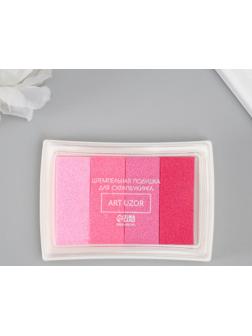 Штемпельная подушка 4 цвета 