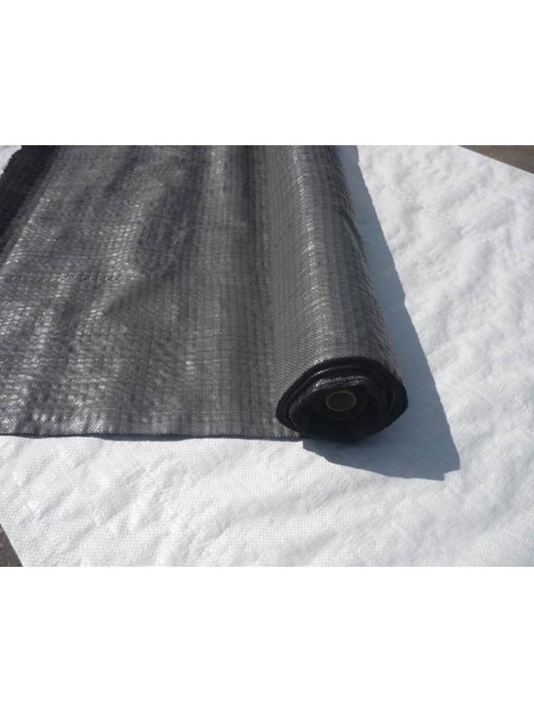 Агроткань застилочная, 100 × 1,6 м, плотность 100 г/м², полипропилен, чёрная