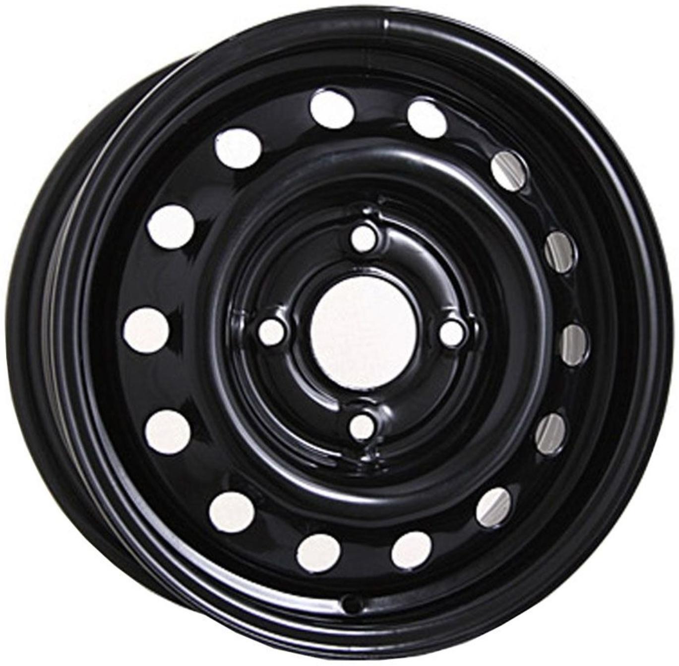 Диск штампованный MEFRO 6.0x15 4x100 ET50 d60,1 чёрный [LD515001B]