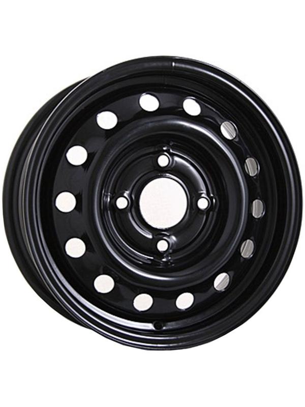 Диск штампованный MEFRO 6.0x15 4x100 ET50 d60,1 чёрный [LD515001B]
