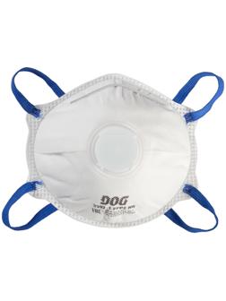Полумаска фильтрующая, респиратор DOG 3302-1 FFP2 NR с клапаном
