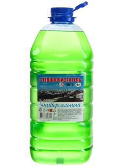Стеклоочиститель незамерзающий, Универсальный -30, 4 л