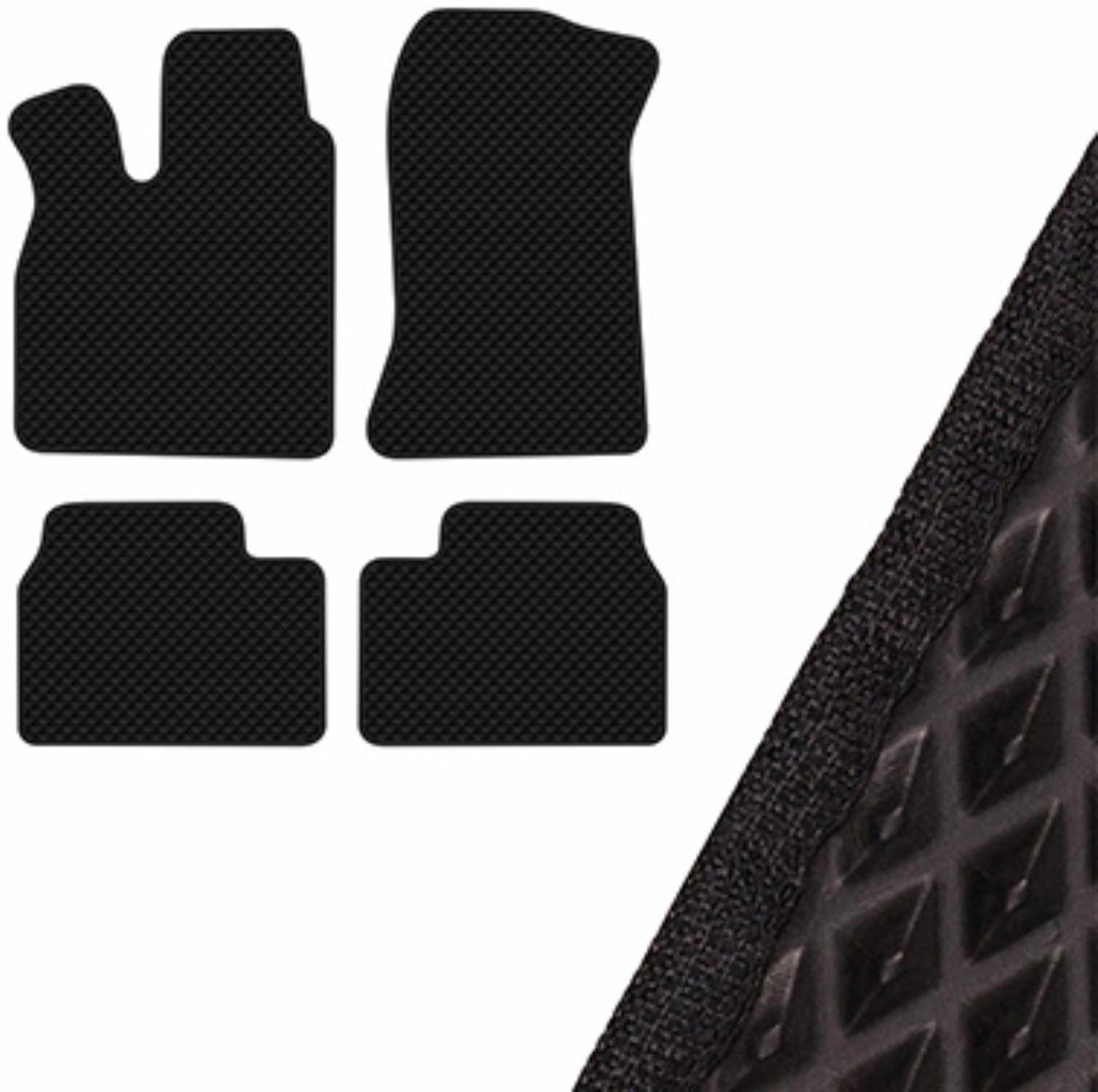 Коврики EVA Skyway, ВАЗ 2110 1995 - н.в., черный, S01705539