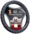 Оплетка на руль AVS GL-665M-B, размер M, черный
