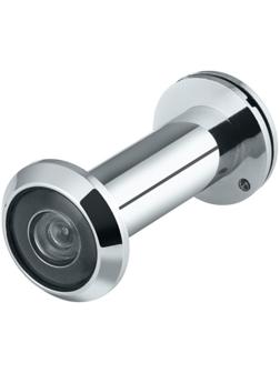 Глазок DVP3/NEW, 16/140/50x90 (оптика пластик, угол обзора 140) CP, цвет хром