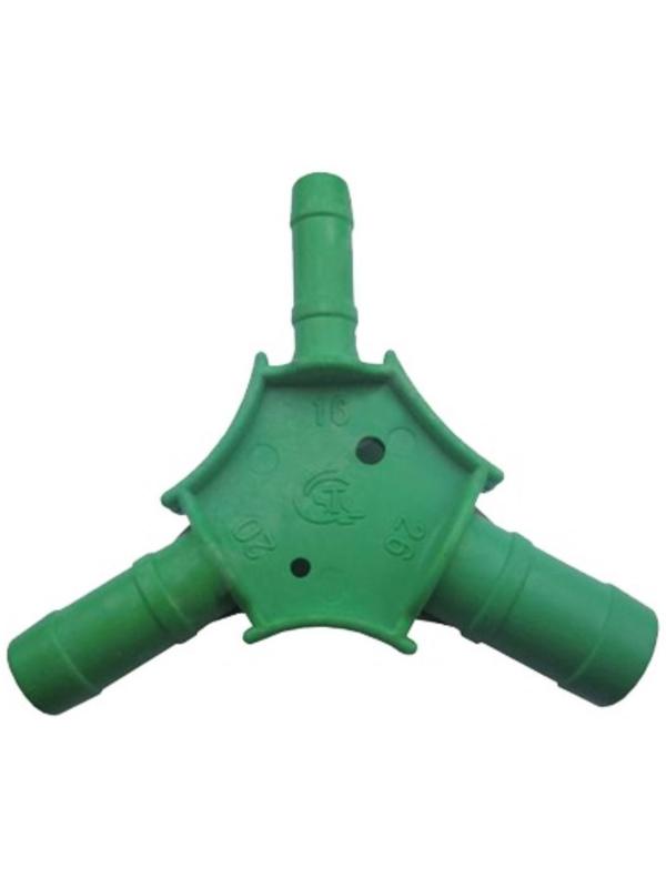 Калибратор Aquasfera 6016-01, d=16-26 мм, пластик, зеленый