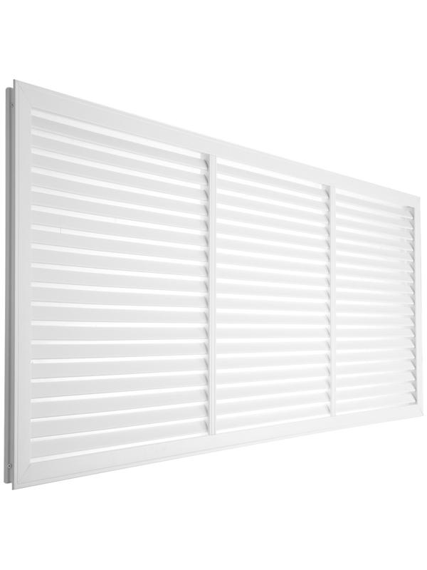 Решетка радиаторная ERA П60150Р, 600 х 1500 мм, ПВХ, белая