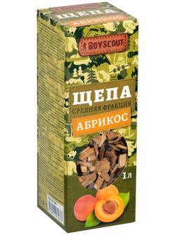 Щепа для копчения BOYSCOUT «Абрикос», 1 л