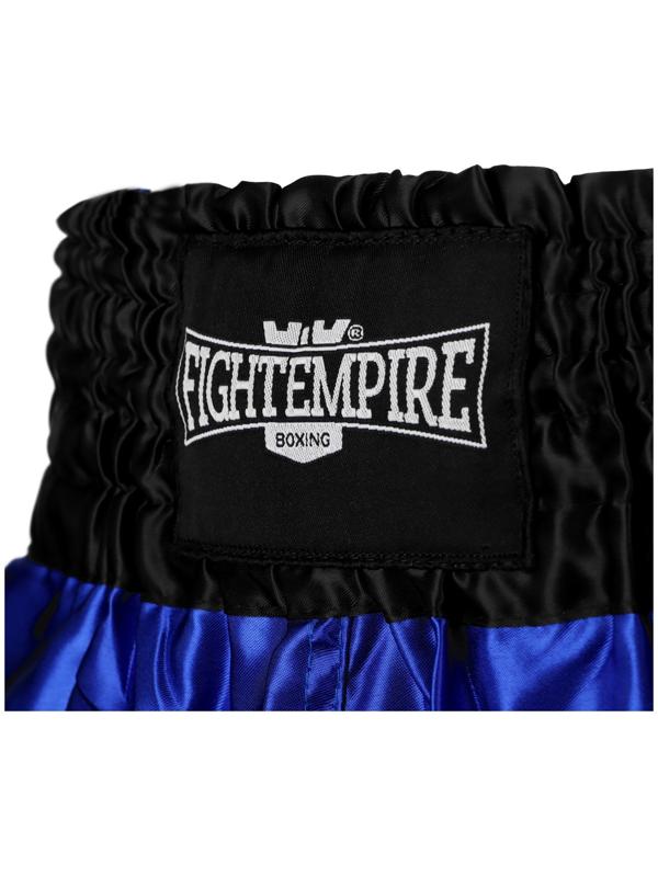 Шорты для тайского бокса FIGHT EMPIRE, р. XL, цвет синий