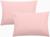 Комплект наволочек Этель, 50х70 см - 2 шт, цвет розовый, 100% хлопок, поплин