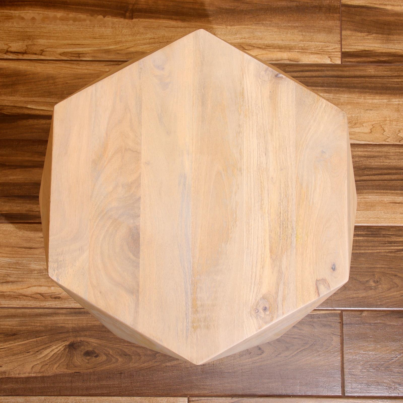 Столик кофейный 51х51х50 см, манговое дерево