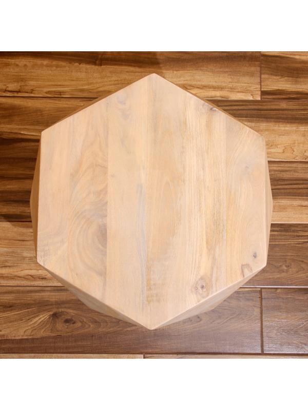 Столик кофейный 51х51х50 см, манговое дерево