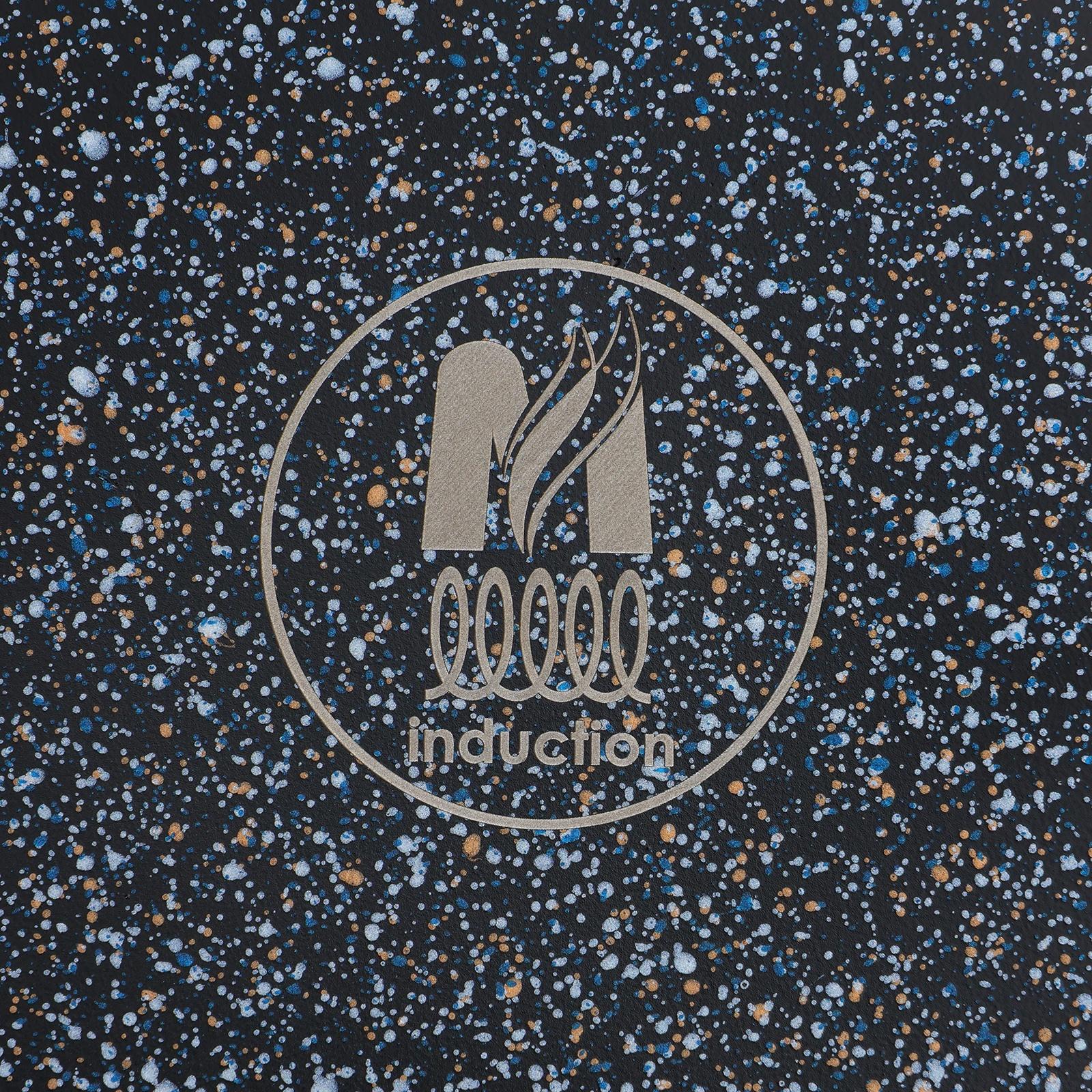 Сковорода «Гранит Star» Induction Pro, d=24 см, съёмная ручка, индукция, цвет чёрный