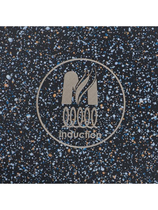 Сковорода «Гранит Star» Induction Pro, d=26 см, съёмная ручка, индукция, цвет чёрный