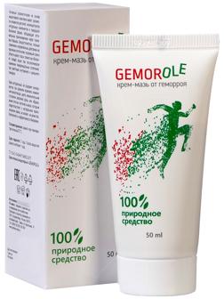 Крем-мазь Gemorole от гемороя, 50 мл
