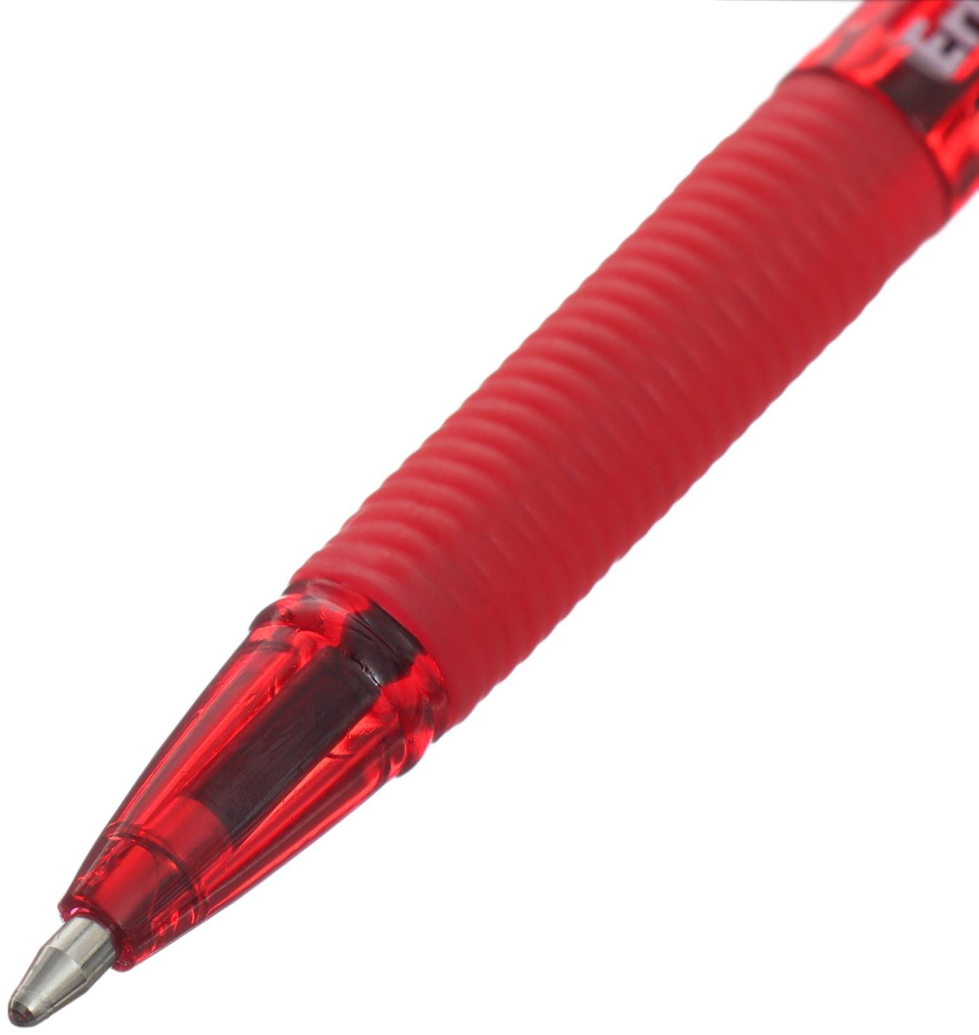 Ручка шариковая, ErichKrause, R-301 Stick&Grip Original узел 1.0 мм, красная