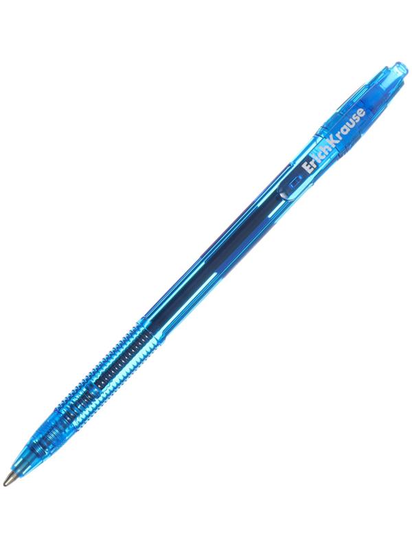 Ручка шариковая автоматическая, ErichKrause, R-301 Matic Original узел 1.0 мм, синяя