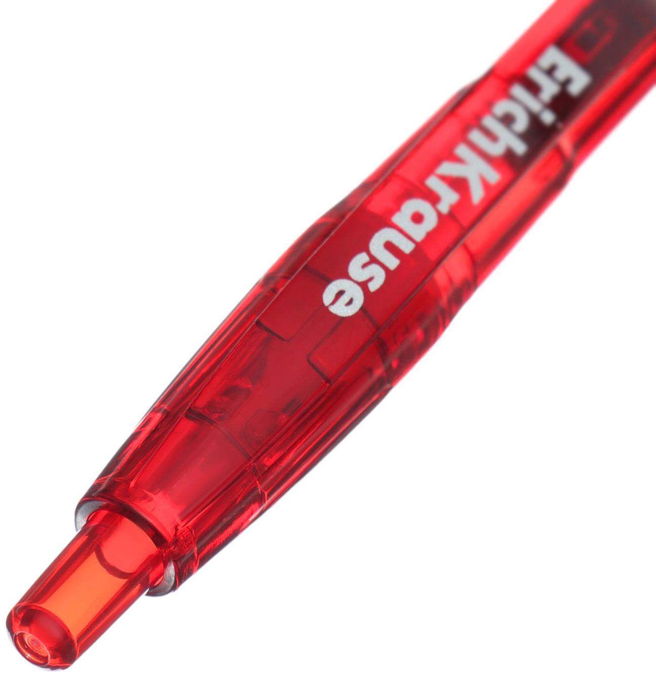 Ручка шариковая автоматическая, ErichKrause, R-301 Matic Original узел 1.0 мм, красная