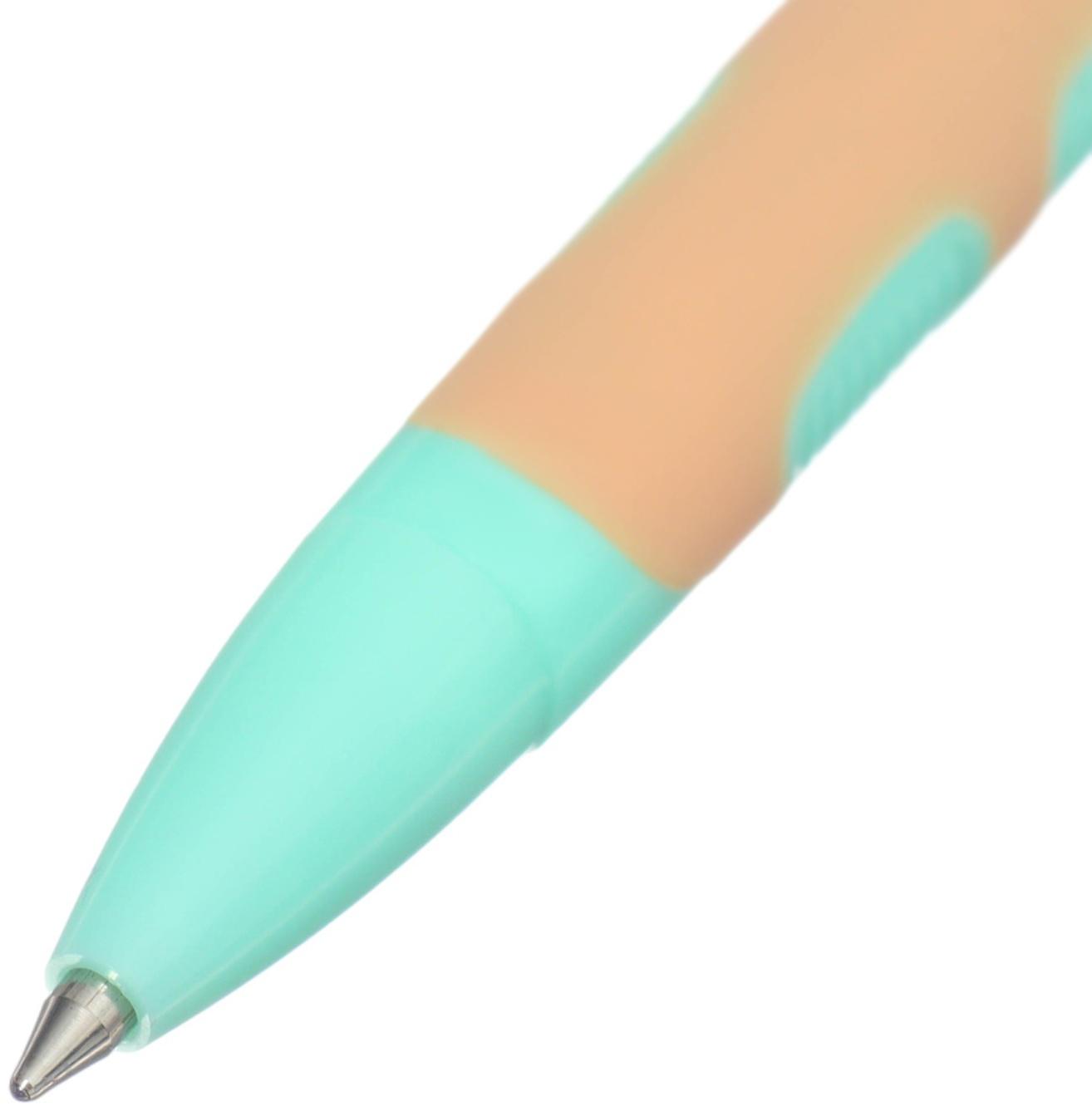 Ручка шариковая автоматическая, ErichKrause, XR-30 Matic&Grip Pastel Bloom узел 0.7 мм, синяя