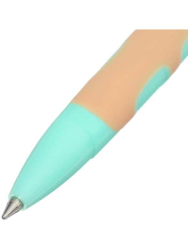 Ручка шариковая автоматическая, ErichKrause, XR-30 Matic&Grip Pastel Bloom узел 0.7 мм, синяя