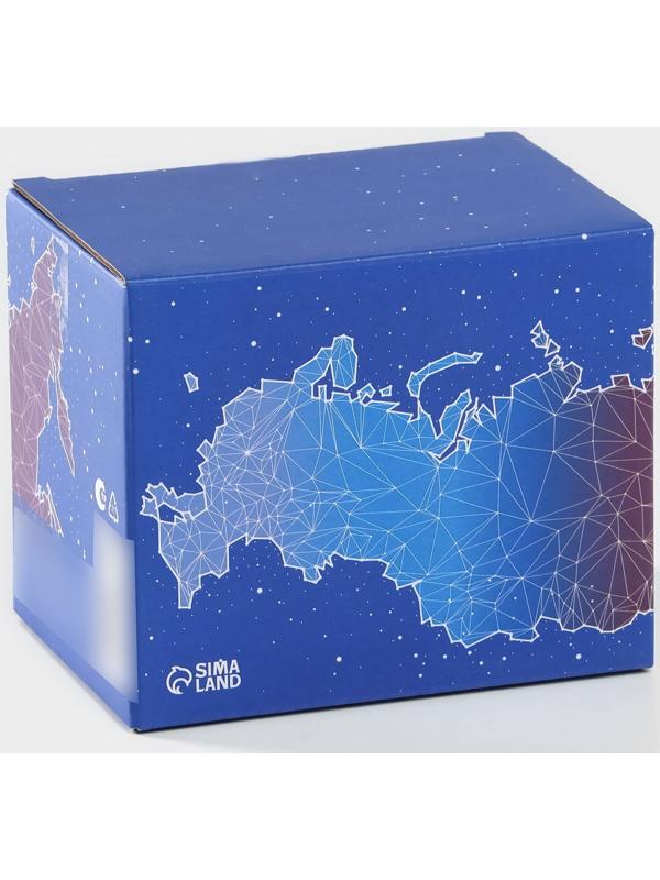 Кружка керамическая «Флаг России», 340 мл