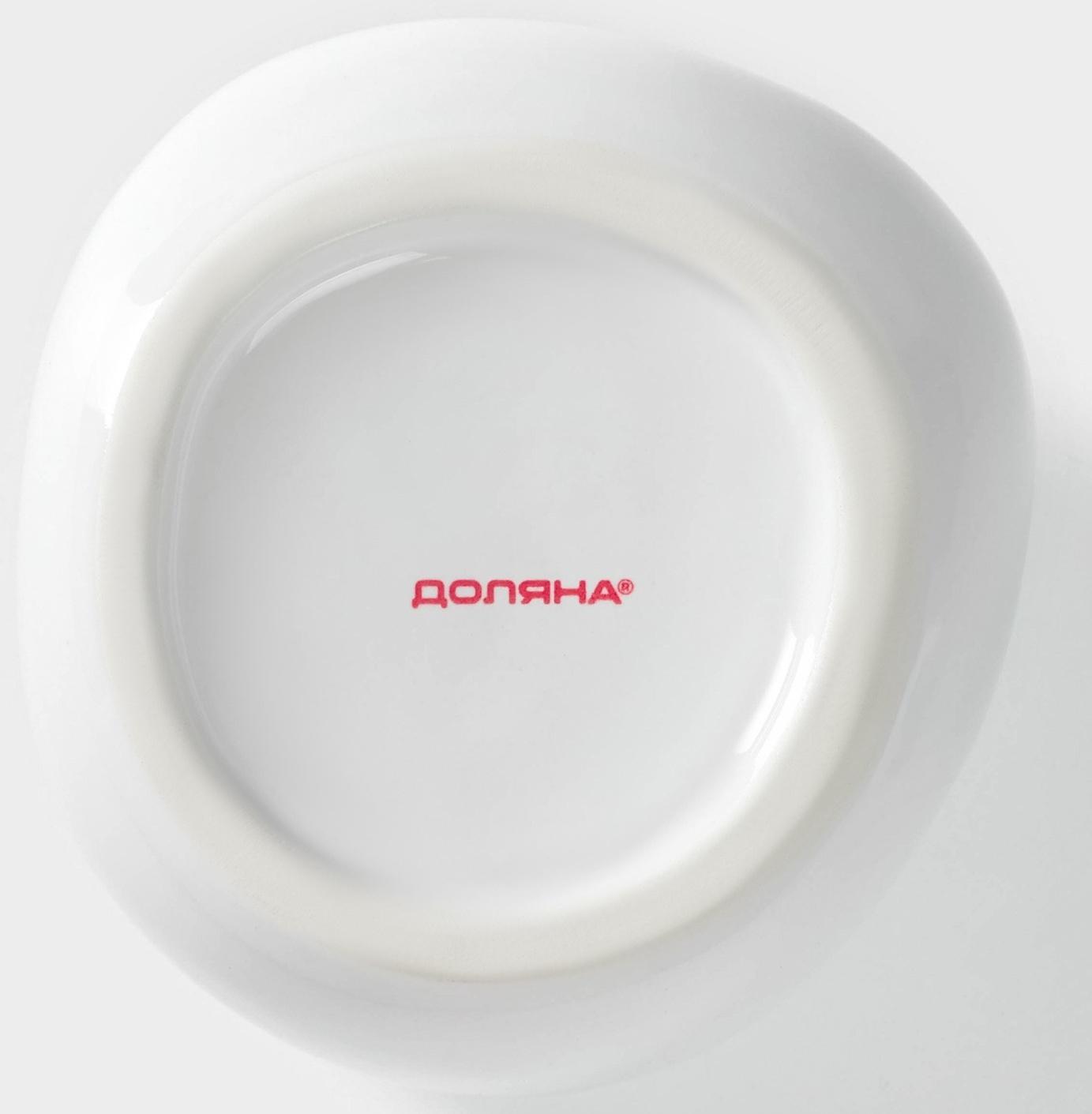 Сахарница керамическая Доляна «Мишка Отто», 400 мл, 11×12×12,5 см, цвет белый