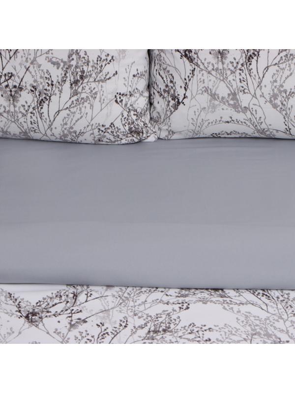 Постельное бельё LoveLife дуэт Plant 143х215см-2шт,225х240см,50х70см-2шт, жатка, 100% п/э, 100гр/м2