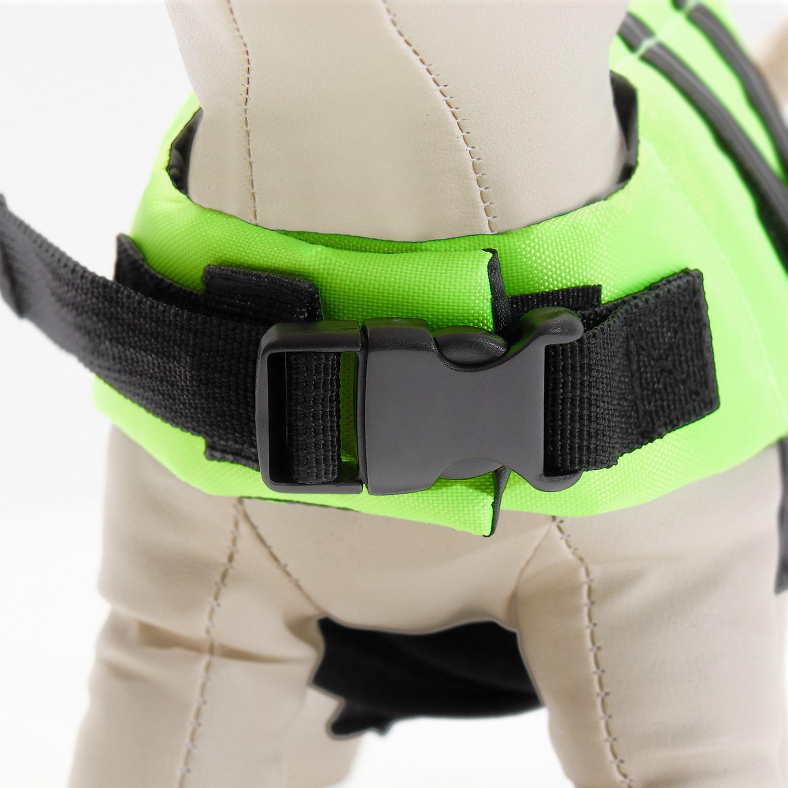 Спасательный жилет для собак 0-3 кг, размер XXS (ДС 15, ОГ 28-37, ОШ 19-27 см),