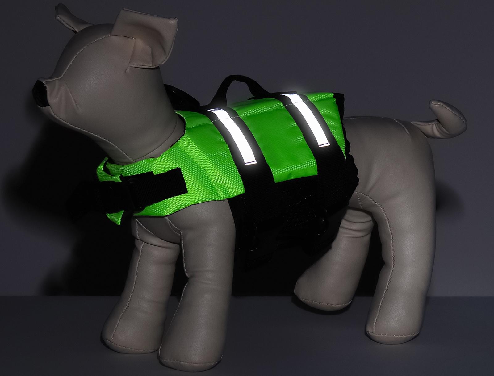 Спасательный жилет для собак 0-3 кг, размер XXS (ДС 15, ОГ 28-37, ОШ 19-27 см),