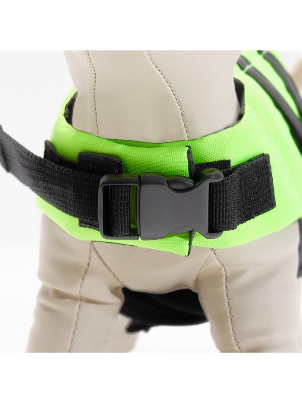 Спасательный жилет для собак 0-3 кг, размер XXS (ДС 15, ОГ 28-37, ОШ 19-27 см),