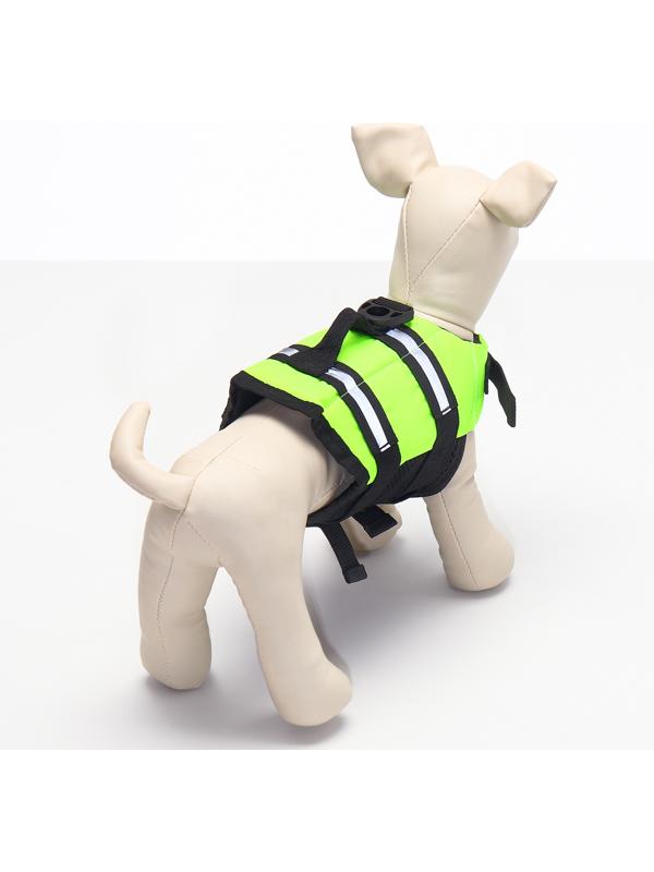 Спасательный жилет для собак 0-3 кг, размер XXS (ДС 15, ОГ 28-37, ОШ 19-27 см),