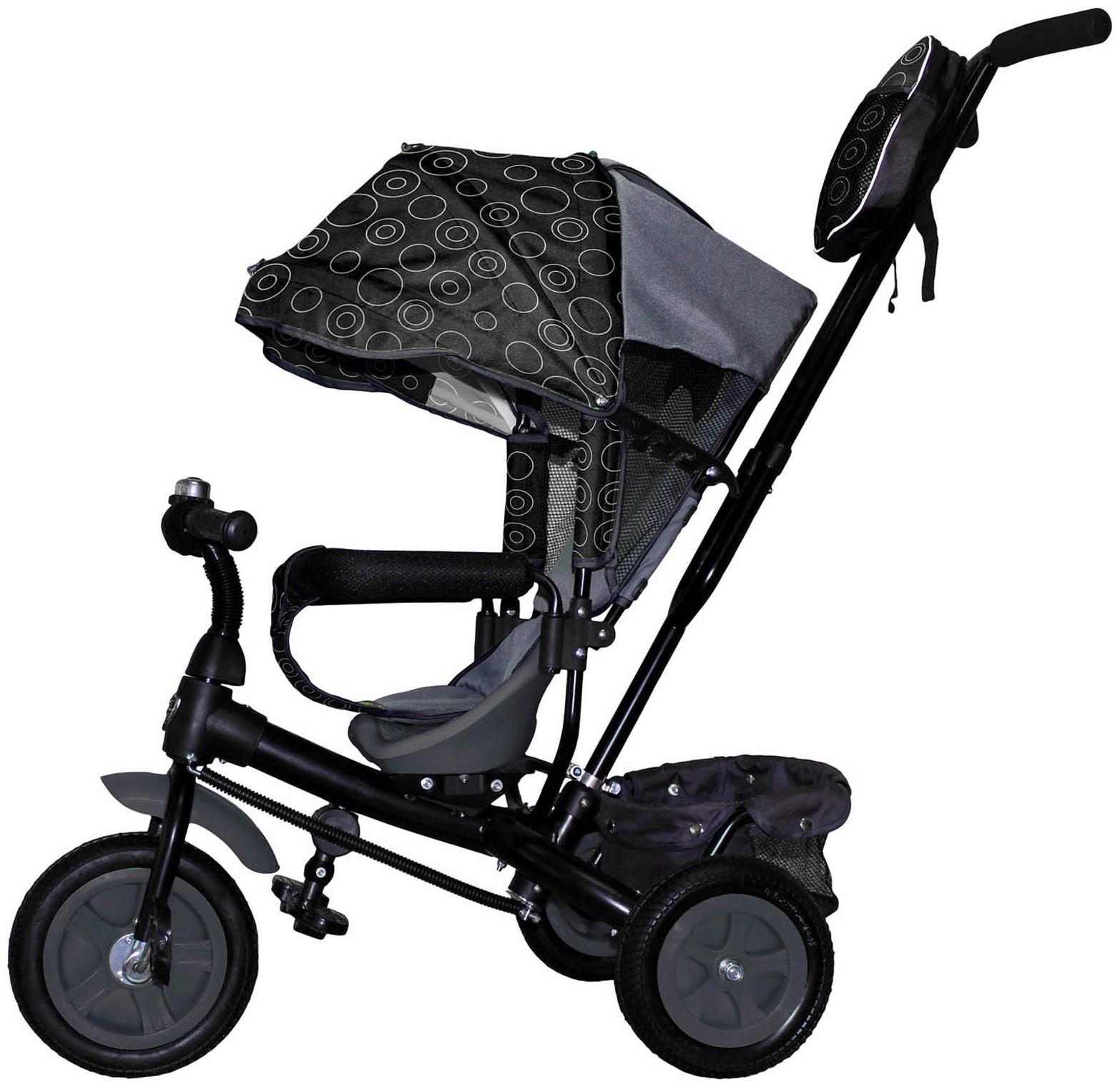 Велосипед трёхколёсный Vivat 1, цвет чёрный