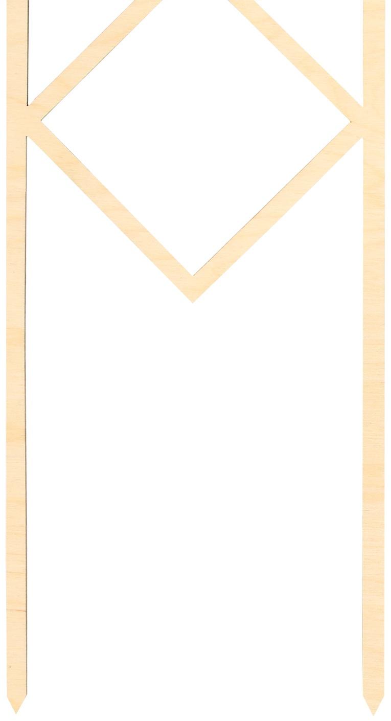 Шпалера дерево 46 х 12 см 