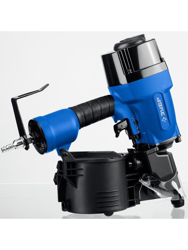 ЗУБР CNW-90, пневматический нейлер для барабанных гвоздей ЗУБР CNW (45-90 мм), Профессионал (31914)