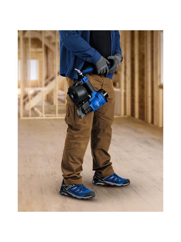 ЗУБР CNW-90, пневматический нейлер для барабанных гвоздей ЗУБР CNW (45-90 мм), Профессионал (31914)