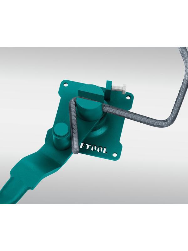 Ручной станок для гибки арматуры на подшипнике KRAFTOOL 12 E, острый гиб