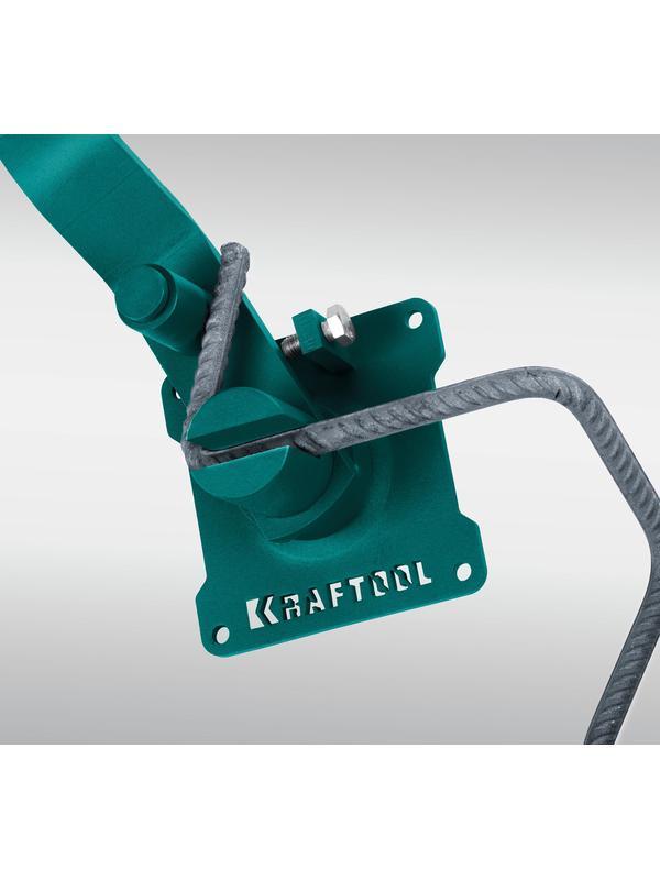 Ручной станок для гибки арматуры на подшипнике KRAFTOOL 12 E, острый гиб