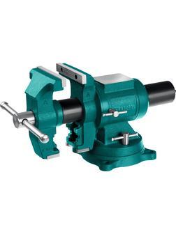 KRAFTOOL 3D Multi-Purpose, 125 мм, Чугунные слесарные тиски (32706-125)