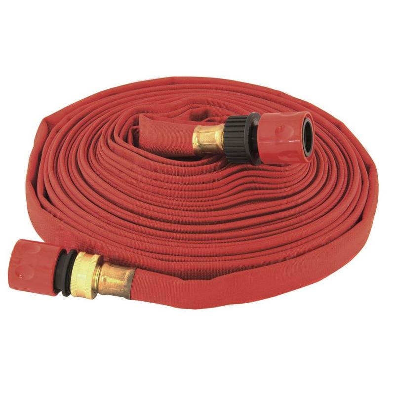 Шланг для полива тканевый с латунными фитингами 3/4, 30 м Feona 003-3430