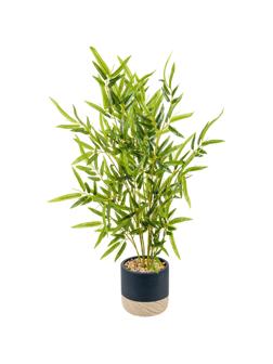 Цветок искусственный Бамбук в цементном горшке, Д125 Ш125 В650,Mia5