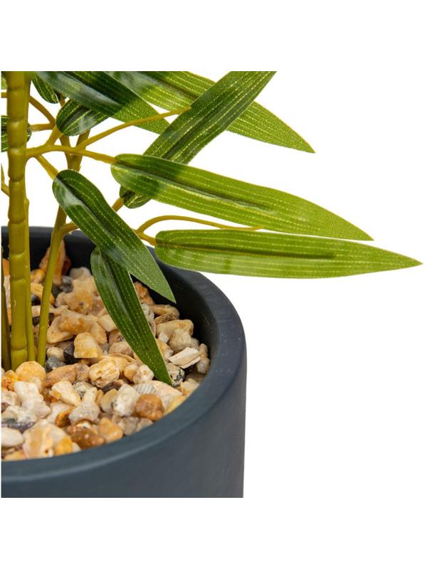 Цветок искусственный Бамбук в цементном горшке, Д125 Ш125 В650,Mia5