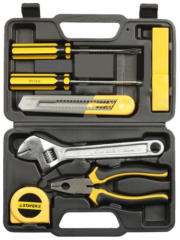 STAYER 7 предм., универсальный набор для ремонтных работ (2205-H8)