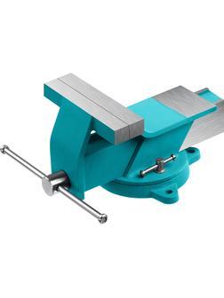 СИБИН 125 мм, Стальные слесарные тиски (3244-125)