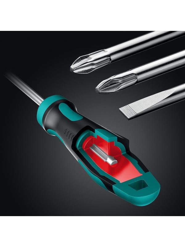 KRAFTOOL GRAND-99, 99 предм., (1/2″+1/4″), Универсальный набор инструмента (27978-H99)