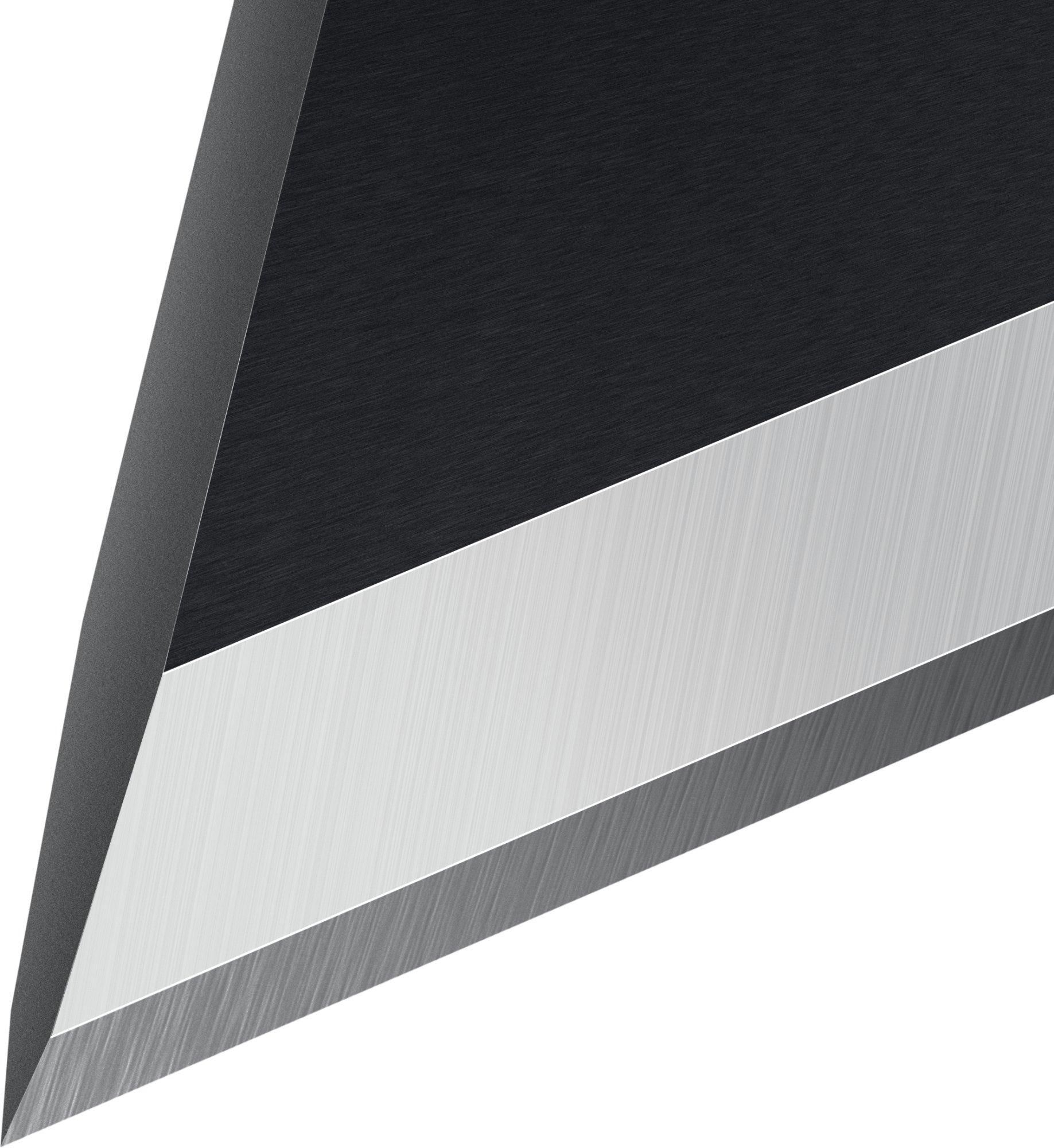 STAYER 18 мм, 10 шт, сегментированные черные особоострые лезвия (0920-S10)